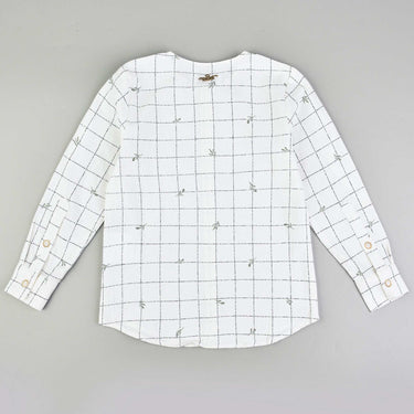 Melange L.S Printed Shirt - Kidichic